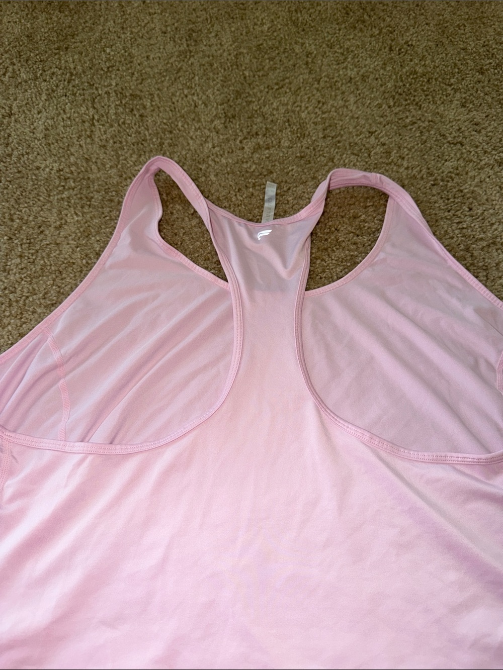 Fabletics Pink Racerback Tank Top - Picture 4 of 5